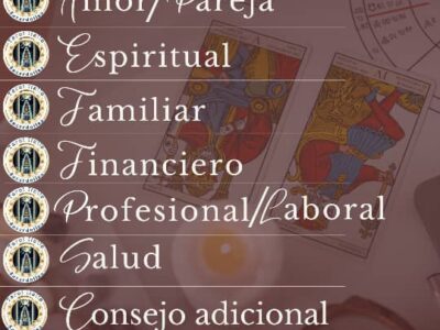 Lectura cartas del Tarot VIP 15$ Prime 5$