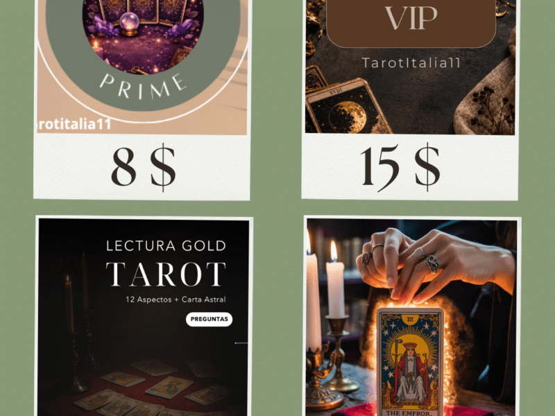Tarot Lectura de cartas del Tarot personalizada via WhatsApp VIP 15$ via WhatsApp